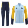 Chaqueta De Entrenamiento Trajes Real Madrid 2024-25 Gris - Hombre